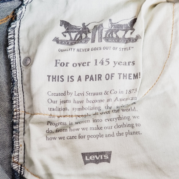 Levi's Men's 559 Big & Tall Relaxed Fit Jean's - Picture 11 of 12